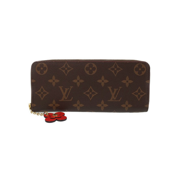 Louis Vuitton Zip Clemence Wallet Monogram Portefeuille Long - Picture 1 of 5